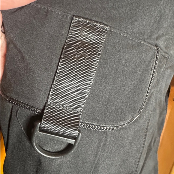 Dudhuh Black Techwear Cargo Jogger Pants Tactical Streetwear Size Small - Picture 7 of 15